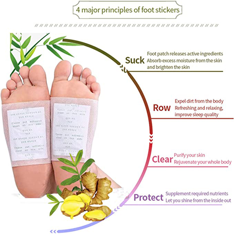 Detox Foot Patch - 10pc 디톡스 풋 패치 부종 방지